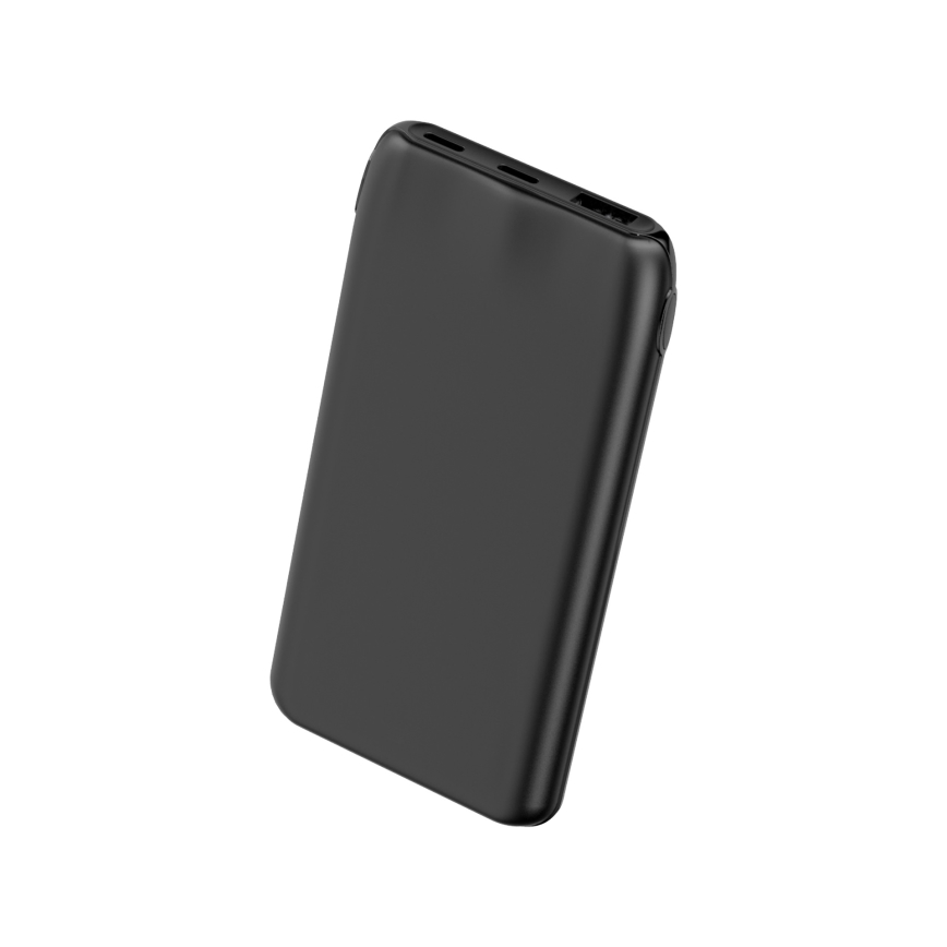 Power Bank 10000 mAh 10W Power Delivery 2xUSB-C + 1xUSB-A black
