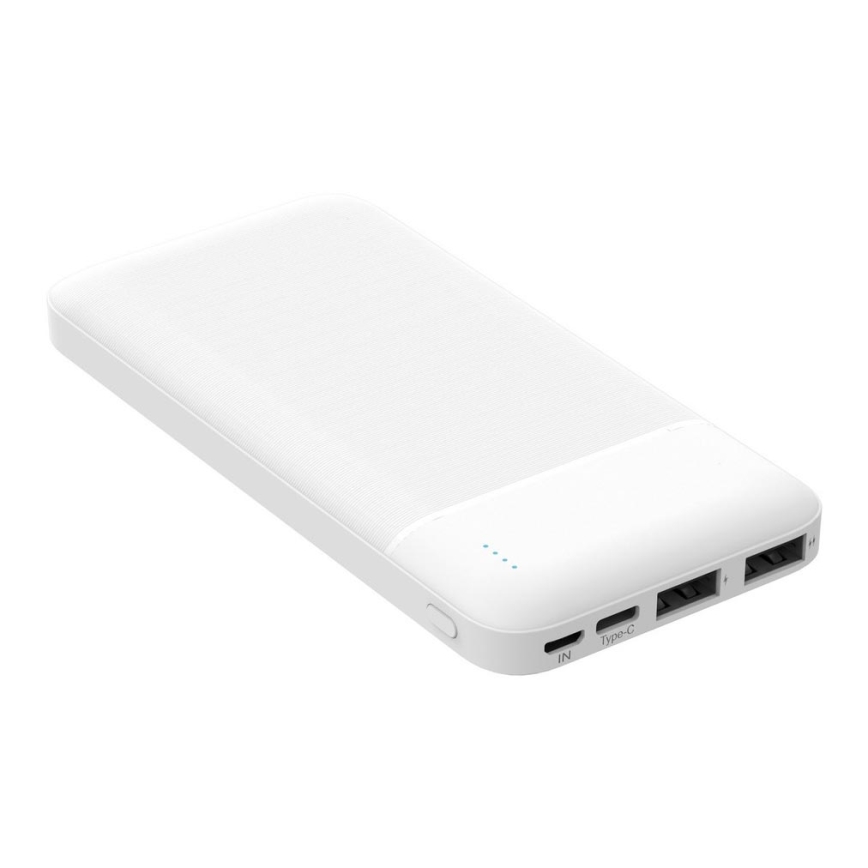 Power Bank 10000 mAh 3,7V white
