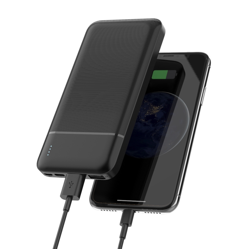 Power Bank 10000 mAh 5V black