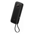 Power Bank 20,000 mAh — 1× USB-A + 2× USB-C, with 1 m USB cable, black