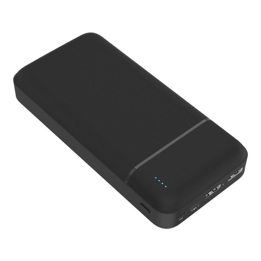 Power Bank 20000 mAh 3,7V black