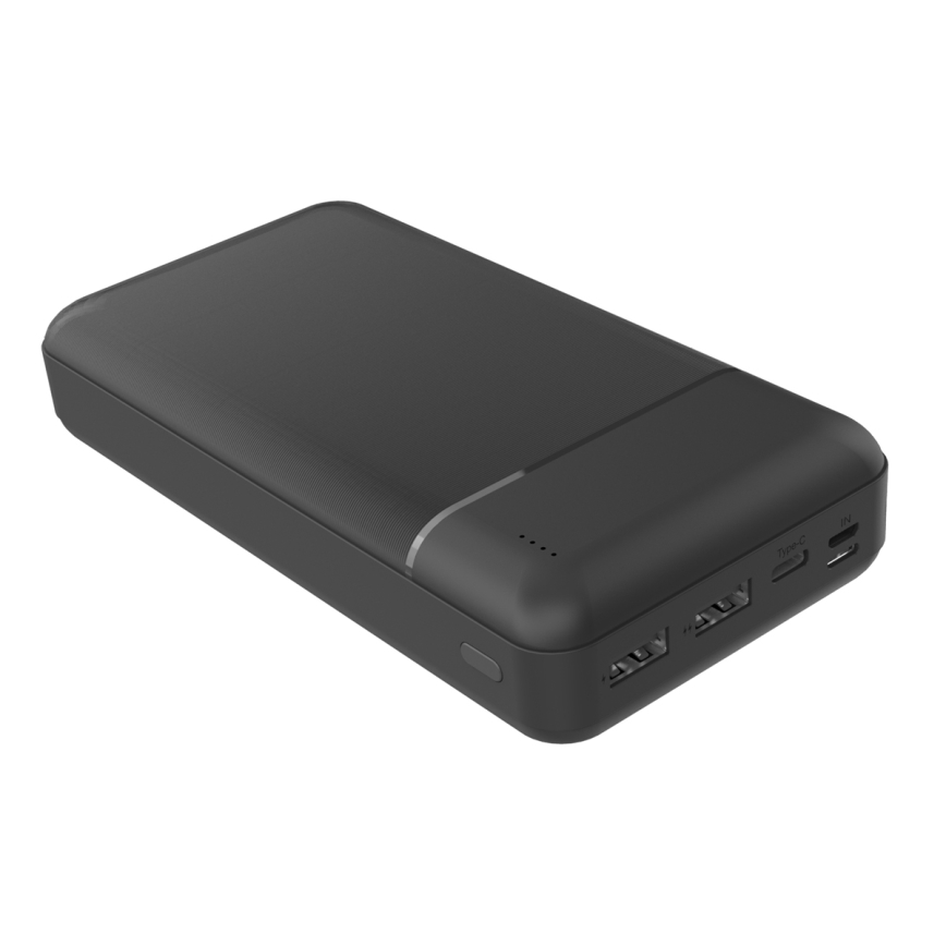 Power Bank 30000 mAh 3,7V black