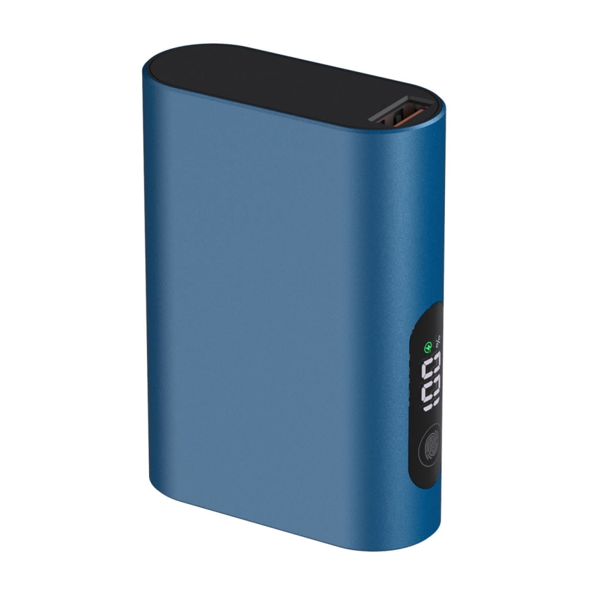 Power Bank Power Delivery 10000 mAh/22,5W/3,7V blue