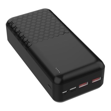 Power Bank Power Delivery 30000 mAh/22,5W/3,7V black