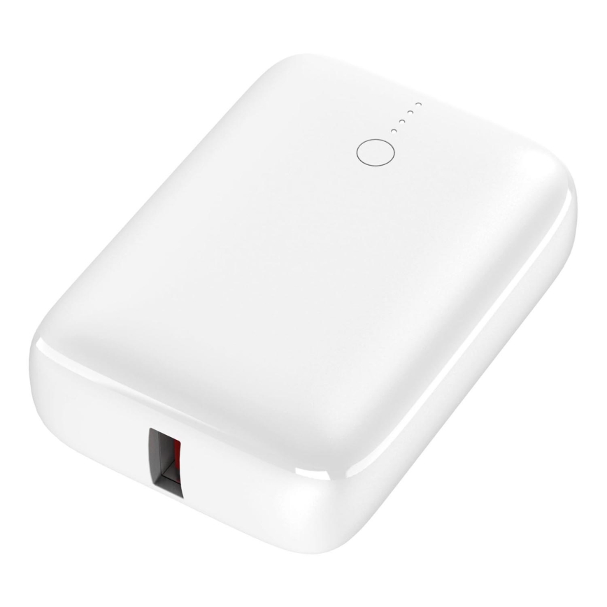 Power Bank Power Delivery Compact 10000 mAh/22,5W/3,7V white