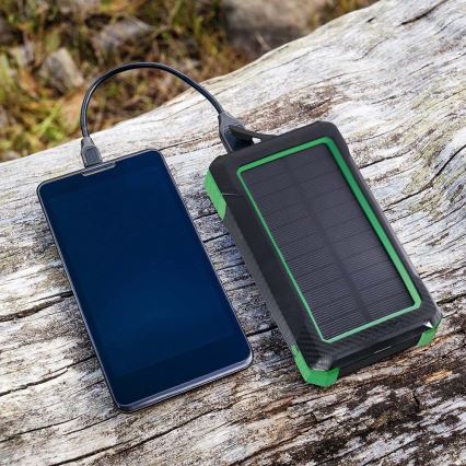 Power Bank solar Power Delivery 10000mAh/10W/5V black