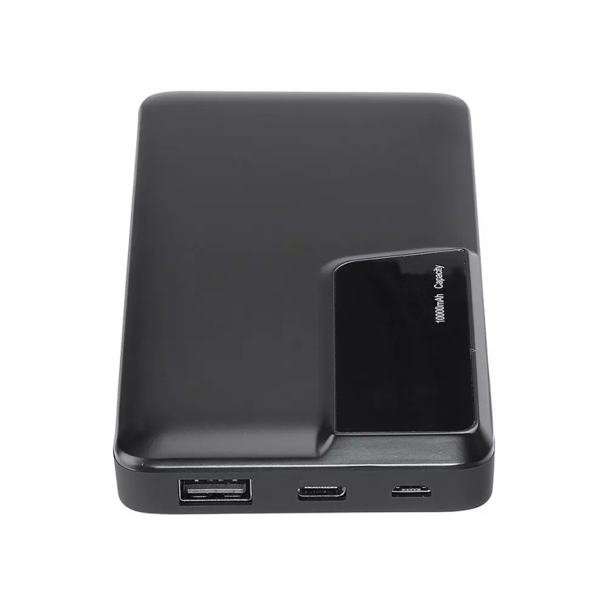 Power Bank with display 10000mAh/3,7V black