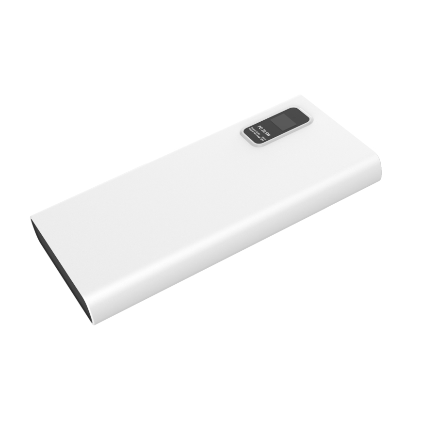 Power Bank with LED display Power Delivery 10000 mAh 3,7V white