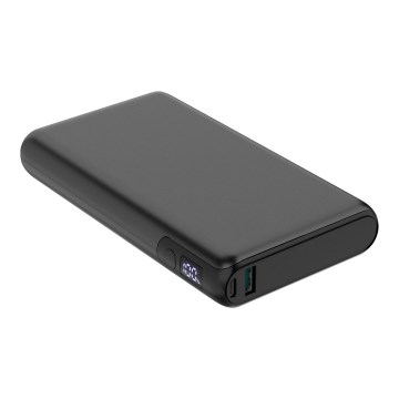 Power Bank with LED display Power Delivery 30000 mAh/100W/3,7V black