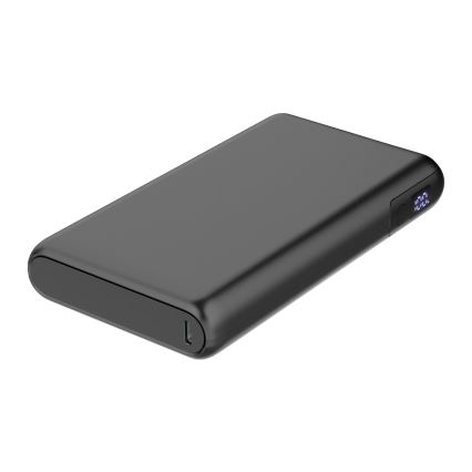 Power Bank with LED display Power Delivery 30000 mAh/100W/3,7V black