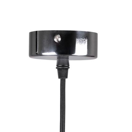 Power cable 1xE27/20W/230V shiny chrome