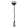 Power cable 1xE27/20W/230V shiny chrome