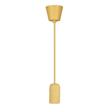 Power cable 1xE27/60W/230V concrete/beige