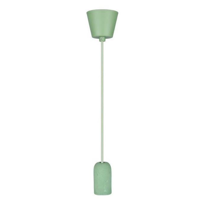 Power cable 1xE27/60W/230V concrete/green