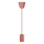 Power cable 1xE27/60W/230V concrete/red