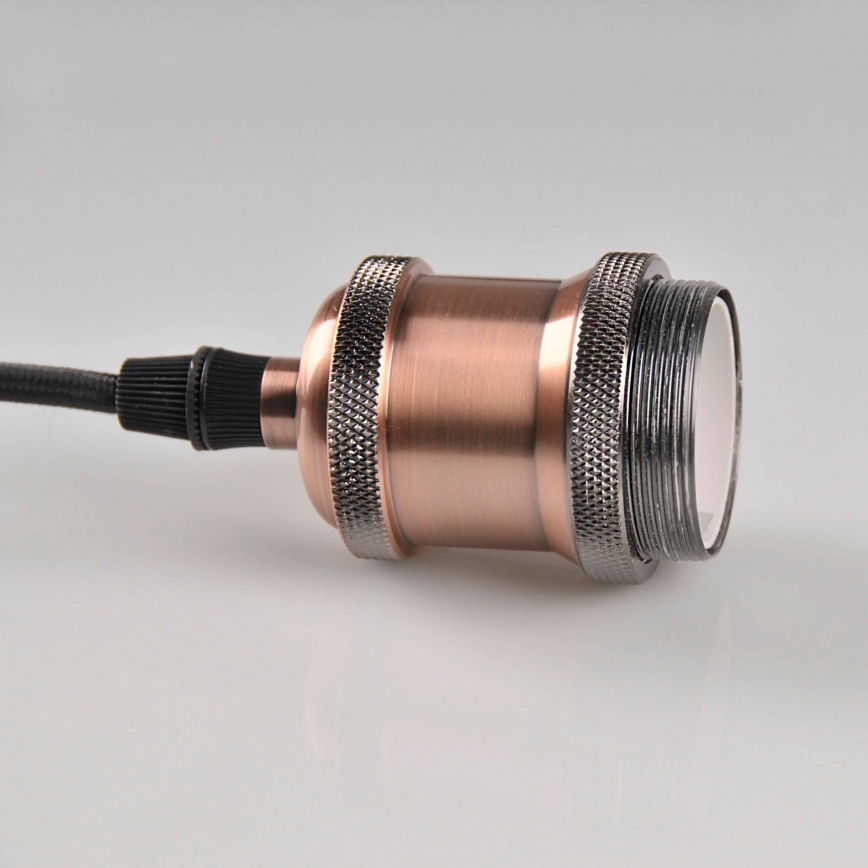 Power supply cable 1xE27/20W/230V copper