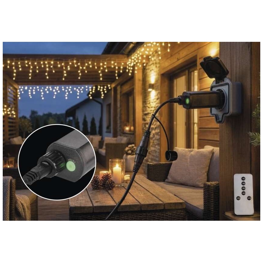 Power supply for Christmas connector lights 80 V, IP44