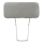 Practical headrest LIVORNO grey