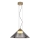 PRESTO cable pendant 1xGX53/10W/230V Ø 42 cm gold/smoked grey