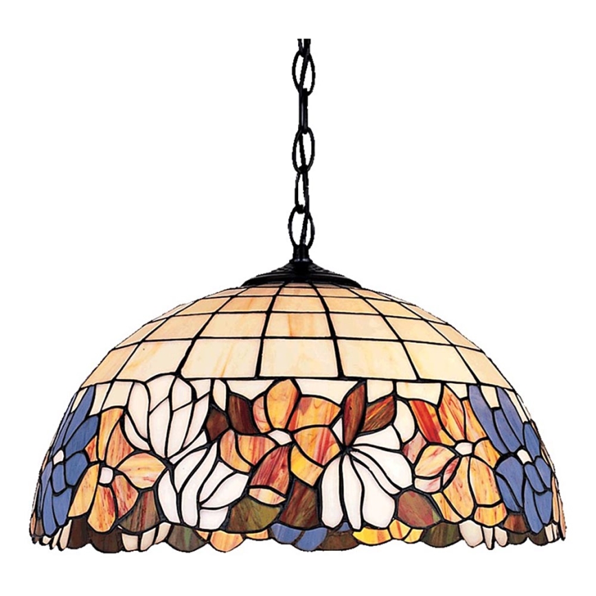 Prezent 103 - Chandelier TIFFANY 103 2xE27/60W/230V