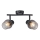 Prezent 14101 - Spotlight OASIS 2xE27/60W/230V black/smoky