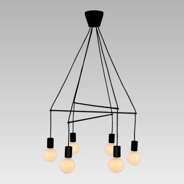 Prezent 17200 - Chandelier on a string TWIG 6xE27/40W/230V