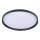 Prezent 17311 - ADRA LED ceiling light 42W (230V) + 13W LED, selectable 3000/4000/6000K, Ø 48.5 cm, black