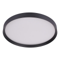 Prezent 17313 - MAYSA Dimmable LED Ceiling Light LED/36W/230V 3000/4000/6000K Ø 39.5 cm Black