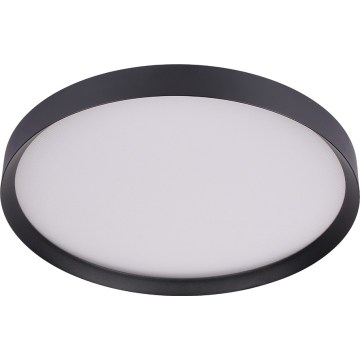 Prezent 17317 - MAYSA Dimmable LED Ceiling Light, 72W, 230V, selectable color temperature 3000/4000/6000K, Ø77 cm, Black