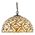 Prezent  223 - Chandelier on a chain TIFFANY 2xE27/60W/230V