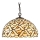 Prezent  223 - Chandelier on a chain TIFFANY 2xE27/60W/230V