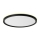 Prezent 27310 - LED Bathroom ceiling light CORDIA LED/12W/230V 3000/6000K IP54 black