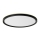 Prezent 27314 - LED Bathroom ceiling light CORDIA LED/24W/230V 3000/6000K IP54 black