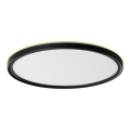 Prezent 27317 - CORDIA LED Bathroom Ceiling Light LED/30W/230V 3000/6000K IP54 Ø 50 cm Black