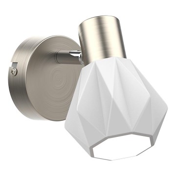 Prezent 27509 - Wall spotlight METIS 1xE14/40W/230V matte chrome