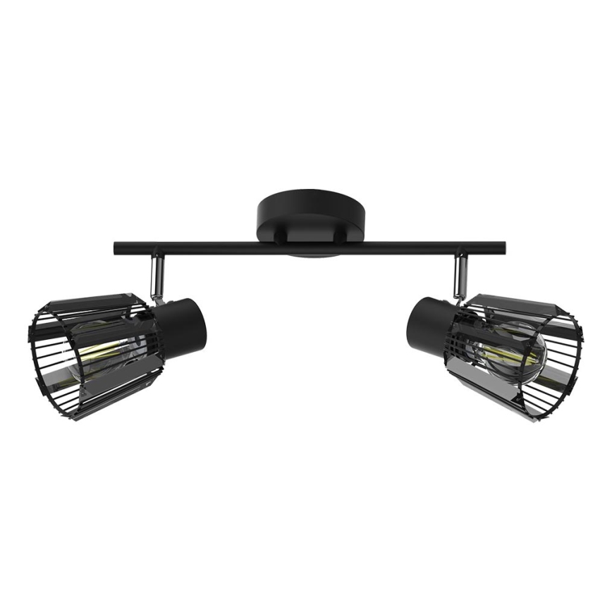 Prezent 27517 - Spotlight PONTEO 2xE27/40W/230V black