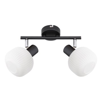 Prezent 27520 - Spotlight ARYA 2xE14/40W/230V black/white