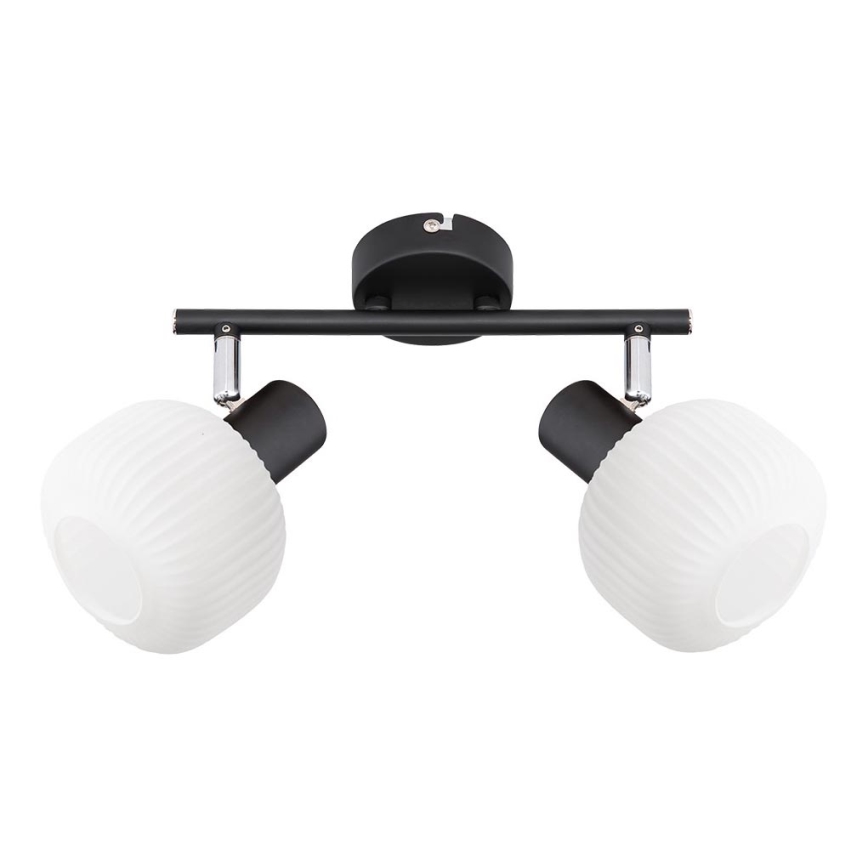 Prezent 27520 - Spotlight ARYA 2xE14/40W/230V black/white