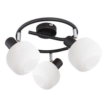 Prezent 27521 - Spotlight ARYA 3xE14/40W/230V black/white