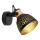 Prezent 27522 - Spotlight MESCALA 1xE14/40W/230V black/rubber tree