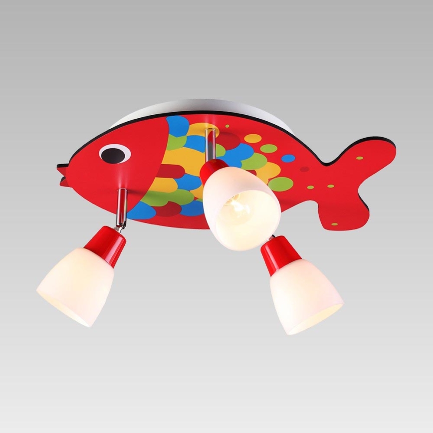 Prezent 28037 - Children's spotlight KARP 3xE14/40W/230V