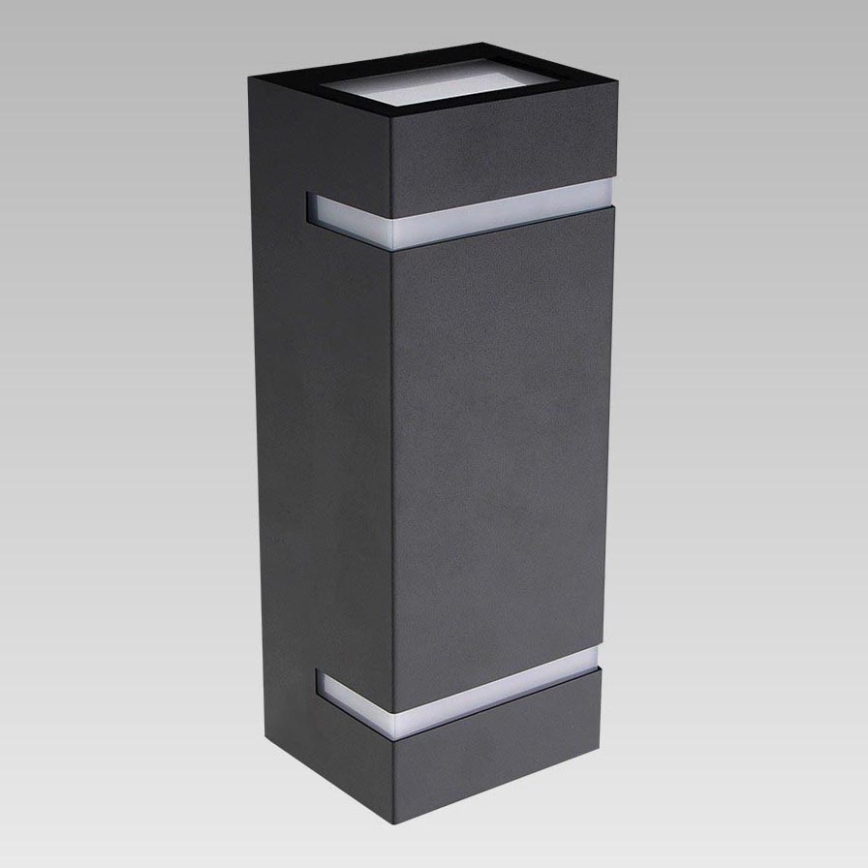 Prezent 31301 - Outdoor wall light TAMPA 2xGU10/5W/230V IP54