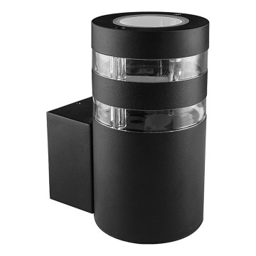 Prezent 31306 - Outdoor wall light DAIMA 1xGU10/10W/230V IP44 black