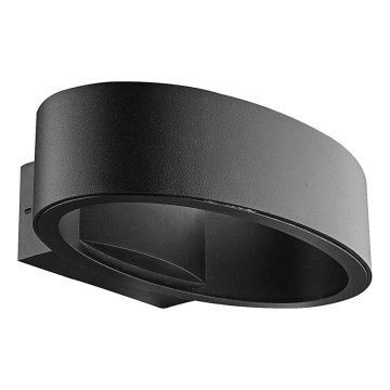 Prezent 31312 - LED Outdoor wall light REBUS LED/5W/230V IP44 black
