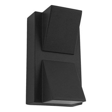 Prezent 31315 - LED Outdoor wall light NAUTIC 2xLED/3W/230V IP44 black