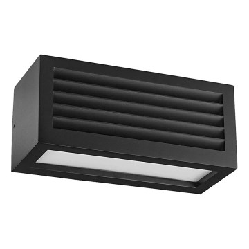 Prezent 31316 - Outdoor wall light SUEZ 1xE27/18W/230V IP44 black