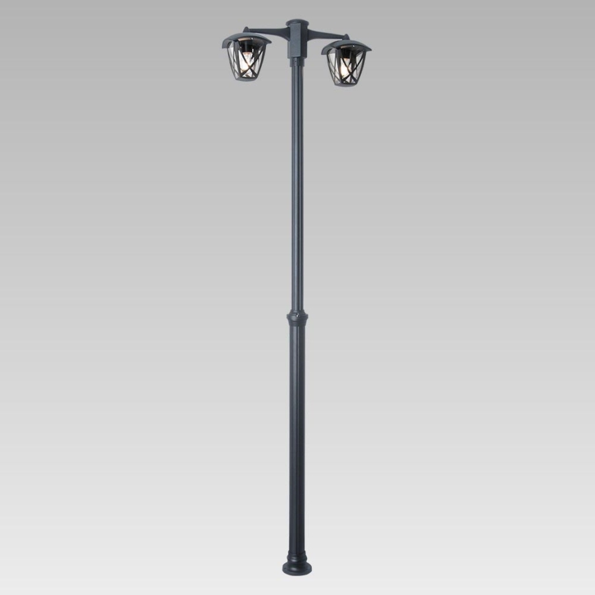 Prezent 39031 - Outdoor lamp SPLIT 2xE27/60W/230V IP44