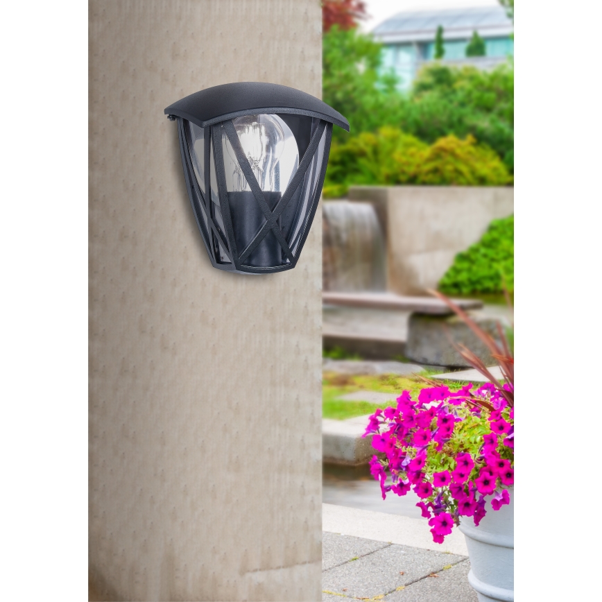 Prezent 39032 - Outdoor wall light SPLIT 1xE27/40W/230V IP44