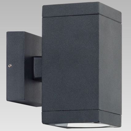 Prezent 39034 - Outdoor wall light RETO SQ 2xGU10/35W/230V IP54