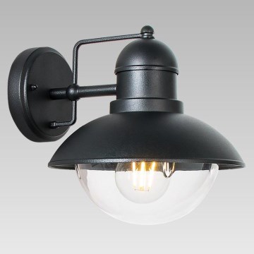 Prezent 39036 - Outdoor wall light HECTOR 1xE27/60W/230V IP44
